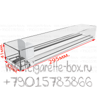 Ячейка под табачные упаковки с толкателем без выреза с размерами